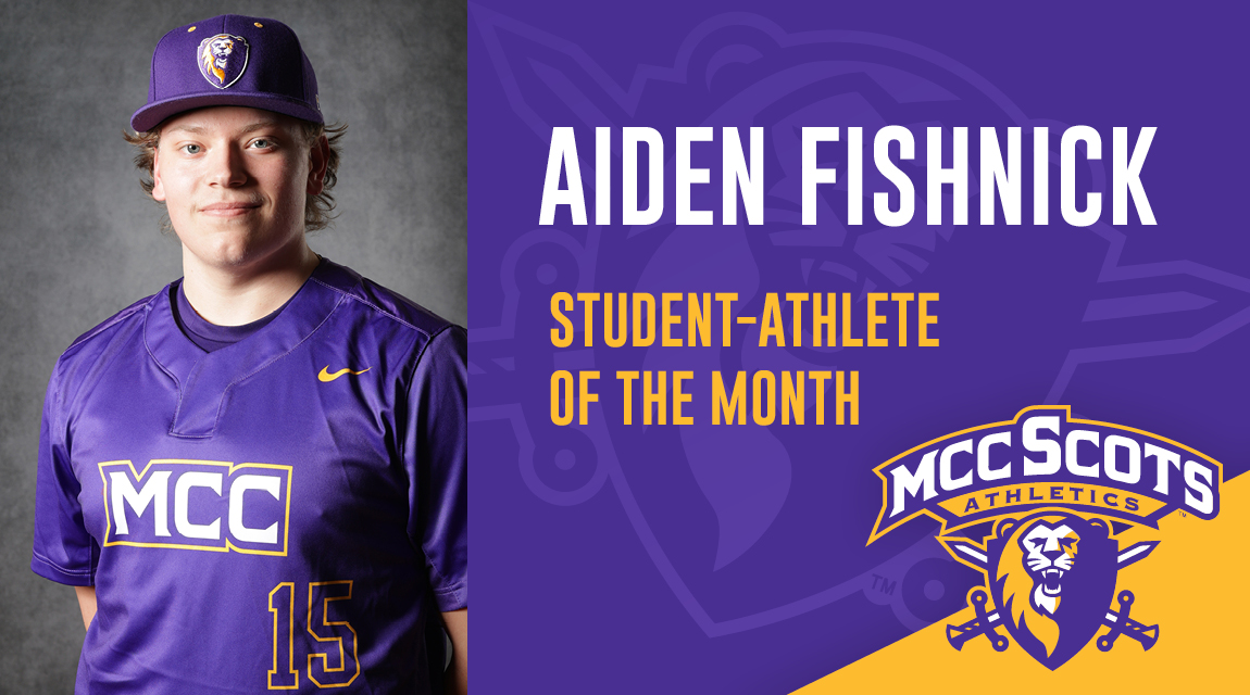 Aiden Fishnick, Student-Athlete of the Month