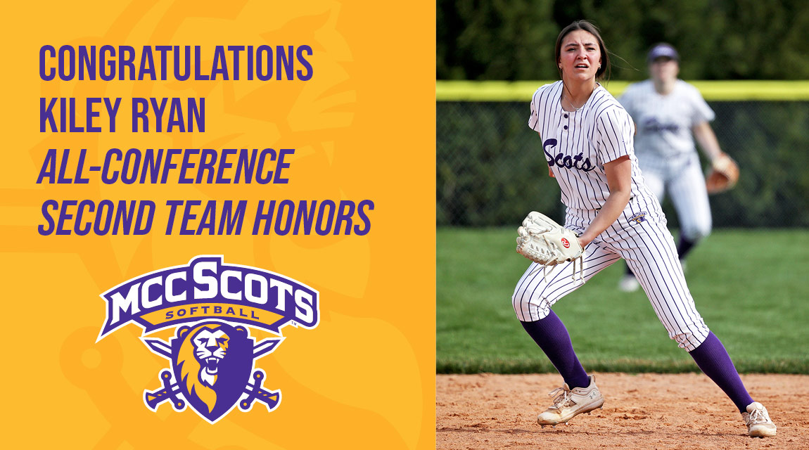 Congratulations Kiley Ryan, All-Conference Second Team Honors!