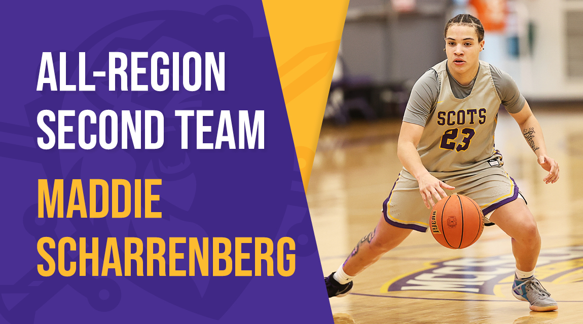 All-Region 4 Second Team Honors, Maddie Scharrenberg!