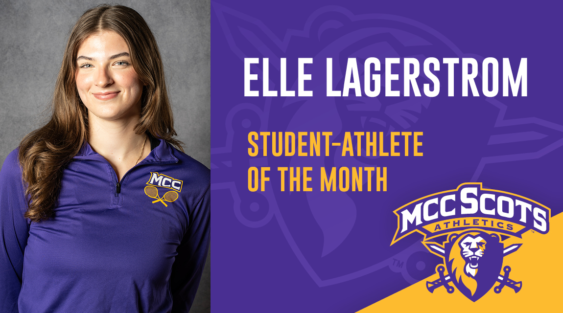 Elle Lagerstrom, MCC’s November 2023 Student-Athlete of the Month