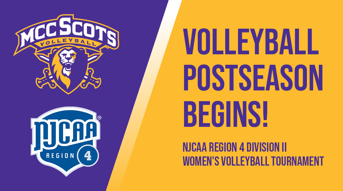 Volleyball postseason begins! NJCAA Region 4 Division II Women's Volleyball Tournament